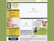 Tablet Screenshot of christianhomeeducation.org
